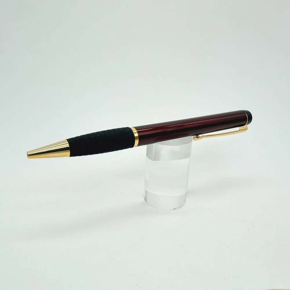 Parker Inflection Ballpoint Pen Unisex OS‎ Burgundy Gold Trim Aerospace Office
